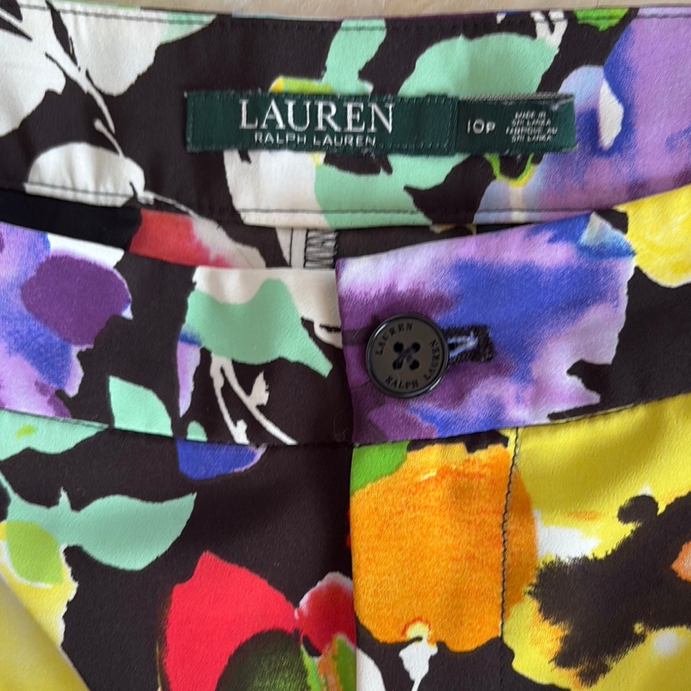 Floral Vintage Pants by Lauren, 10p